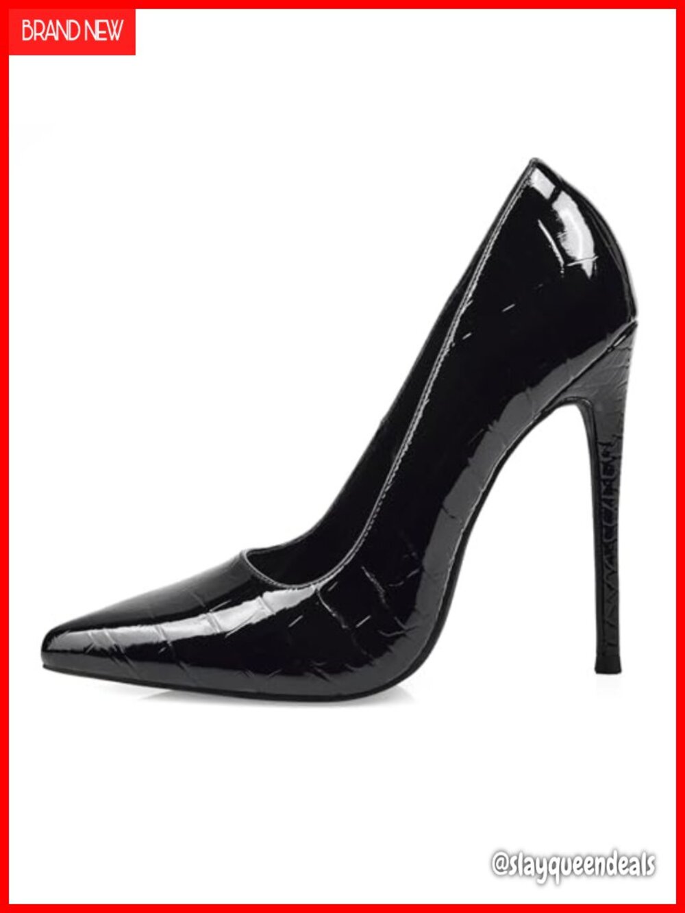 Women's Pointy Toe Stiletto Pumps 4.7 Inch High Heels Party Wedding Work Shoes
